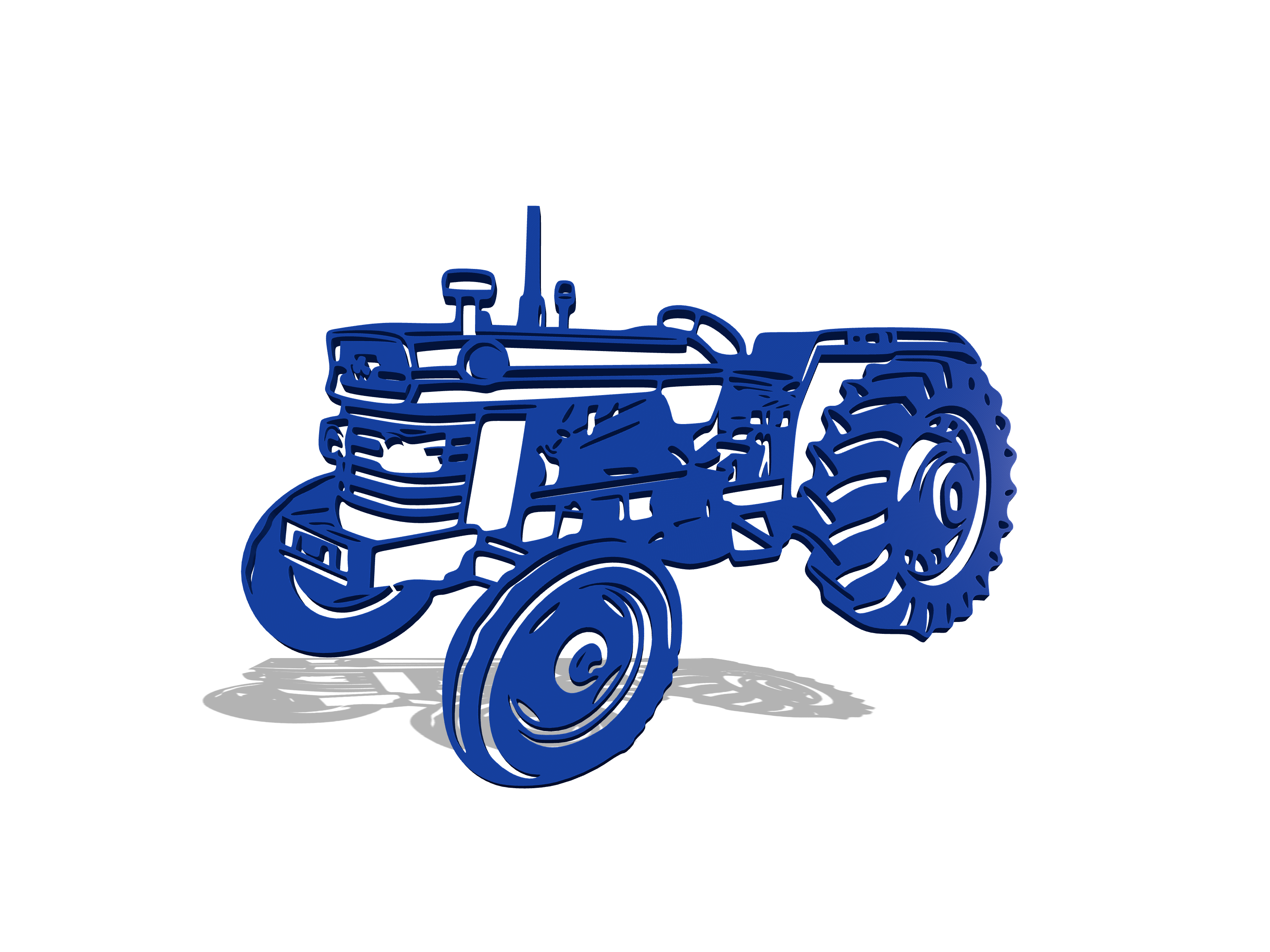 Tractor - Massey Fergusson MF 165 Wall Art